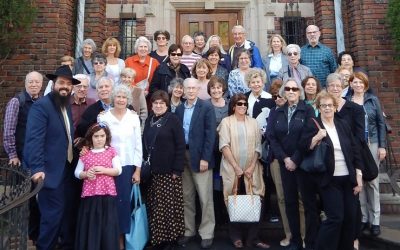 Our Section Experiences Fascinating Day at Ohel and Crown Heights