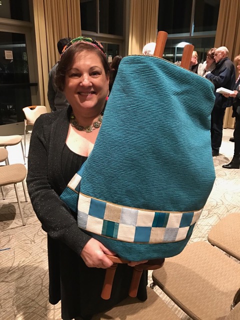 Female Torah Scribe Shares Secrets of Her Art with Our Personal Giving Donors